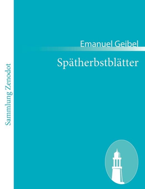 Spatherbstblatter, Paperback / softback Book