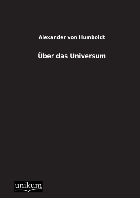 Uber Das Universum, Paperback / softback Book