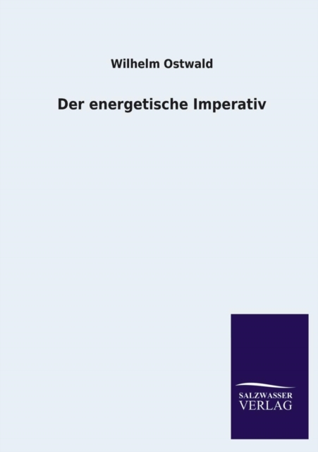 Der Energetische Imperativ, Paperback / softback Book