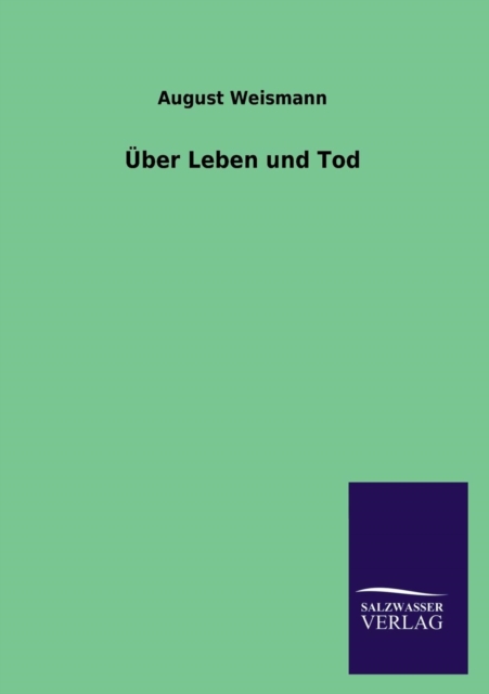 Uber Leben Und Tod, Paperback / softback Book