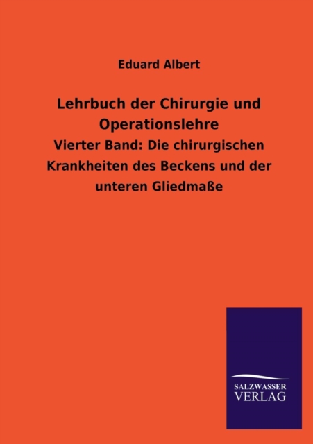 Lehrbuch Der Chirurgie Und Operationslehre, Paperback / softback Book