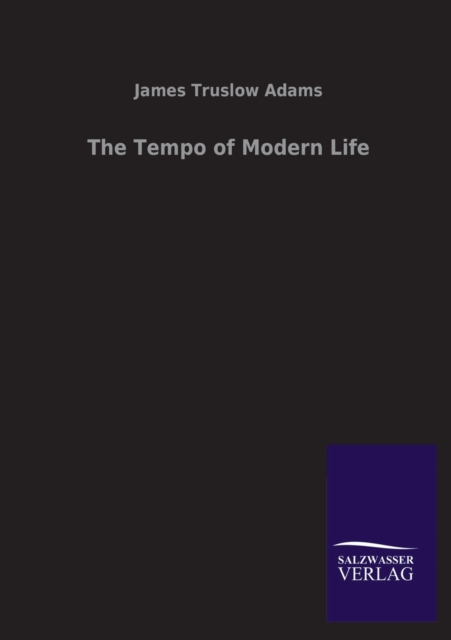The Tempo of Modern Life, Paperback / softback Book
