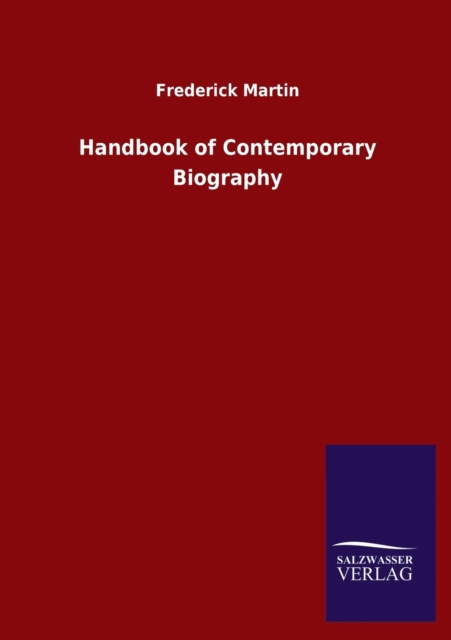 Handbook of Contemporary Biography, Paperback / softback Book