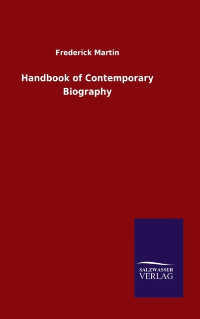 Handbook of Contemporary Biography, Hardback Book