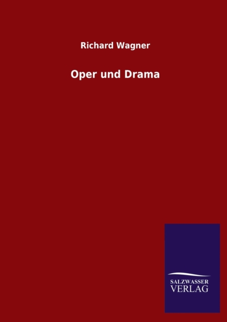 Oper und Drama, Paperback / softback Book