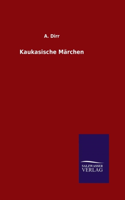 Kaukasische Marchen, Hardback Book