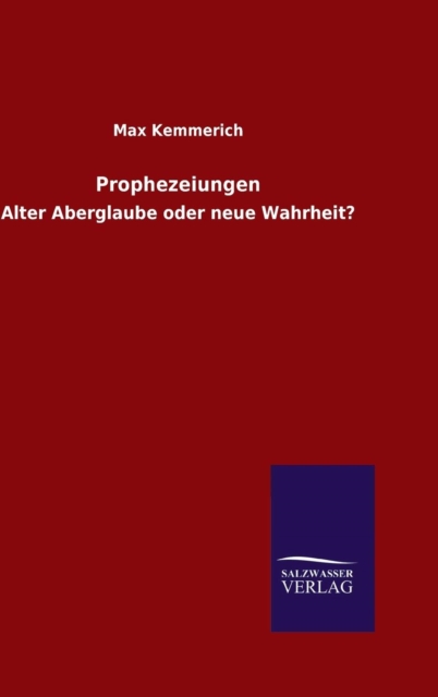 Prophezeiungen, Hardback Book