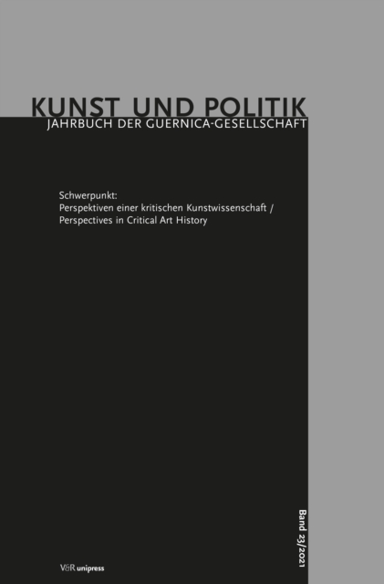 Perspektiven einer kritischen Kunstwissenschaft / Perspectives in Critical Art History, Paperback / softback Book