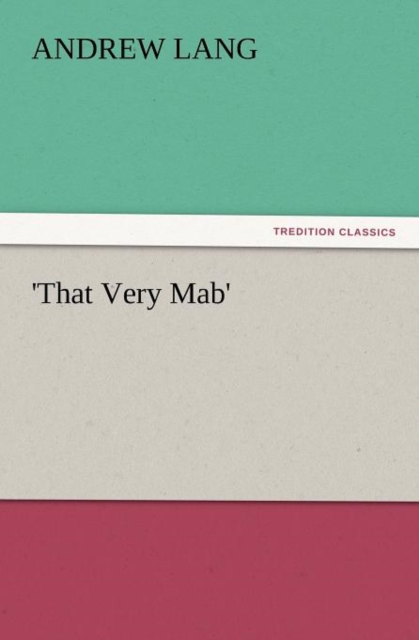 'That Very Mab', Paperback / softback Book