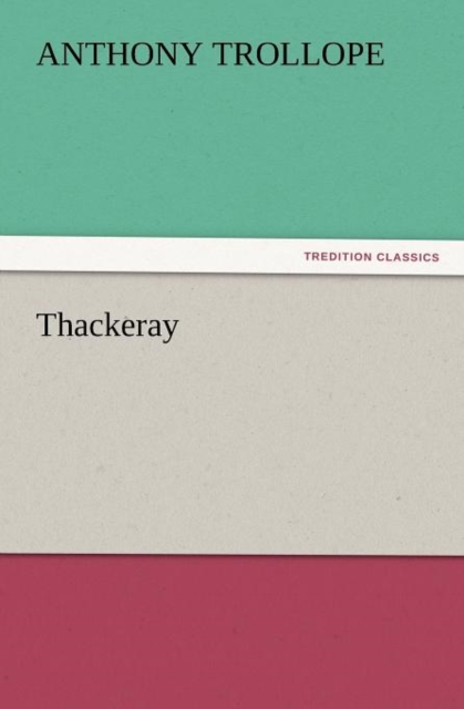 Thackeray, Paperback / softback Book