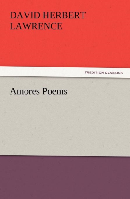 Amores Poems, Paperback / softback Book