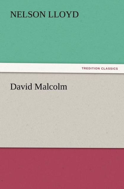 David Malcolm, Paperback / softback Book