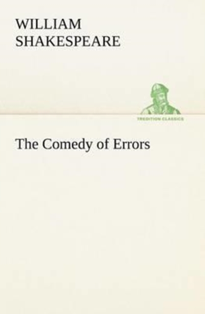 The Comedy of Errors, Paperback / softback Book