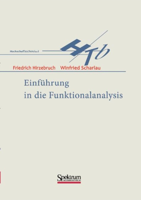 Einfuhrung in Die Funktionalanalysis, Paperback / softback Book