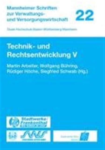 Technik- und Rechtsentwicklung V, Paperback Book