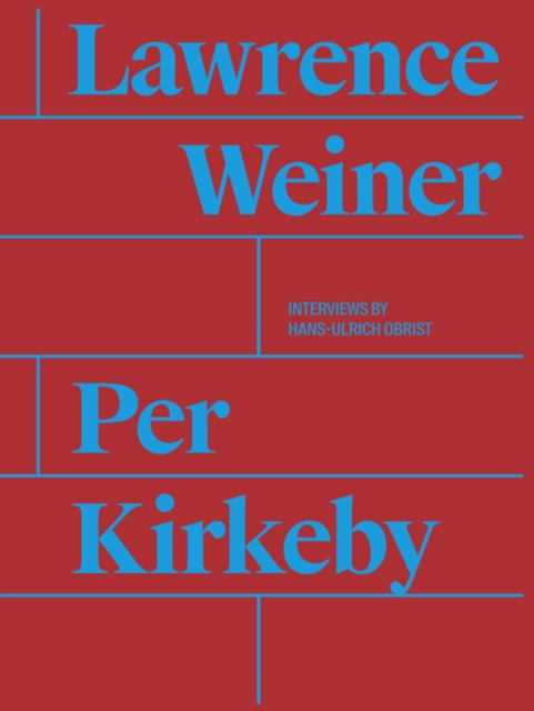 Per Kirkeby / Lawrence Weiner, Hardback Book