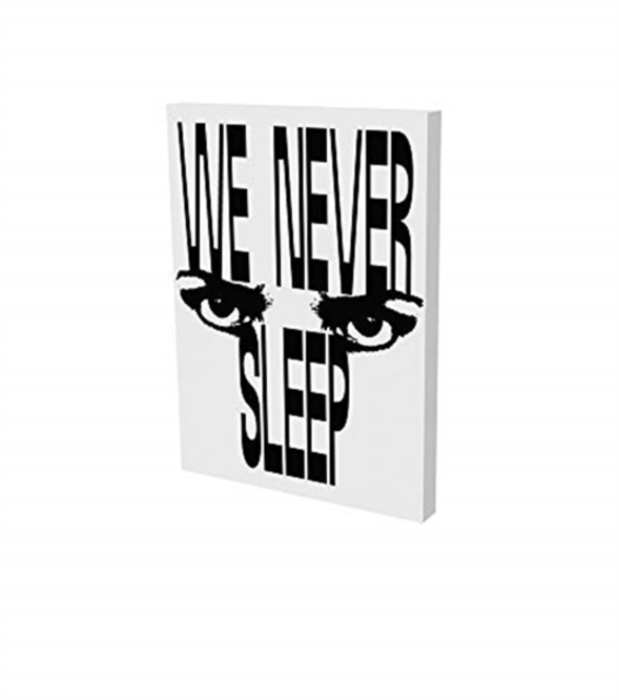 We Never Sleep : Exhibition Catalogue Schirn Kunsthalle Frankfurt, Paperback / softback Book
