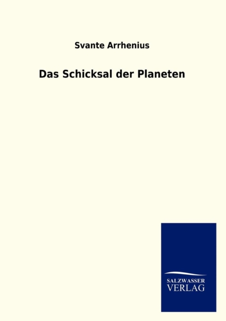 Das Schicksal Der Planeten, Paperback / softback Book