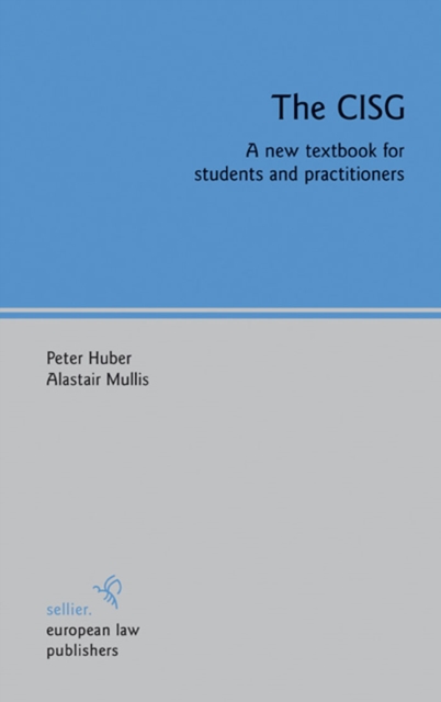 The CISG : A new textbook for students and practitioners, PDF eBook