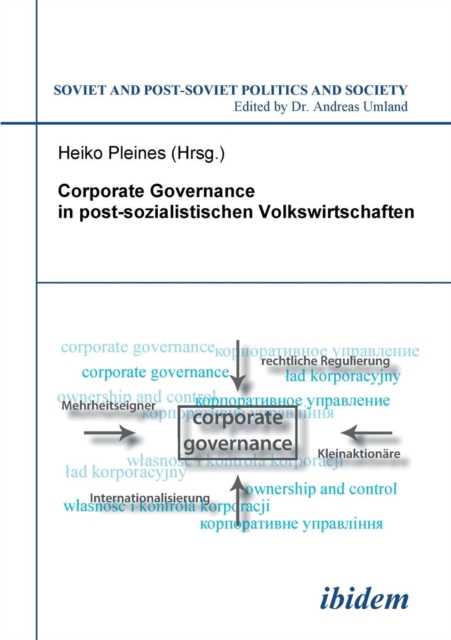 Corporate Governance in Postsozialistischen Volkswirtschaften., Paperback / softback Book