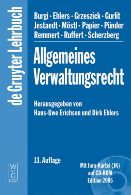 Allgemeines Verwaltungsrecht, Hardback Book