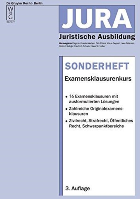 Examensklausurenkurs, Paperback / softback Book