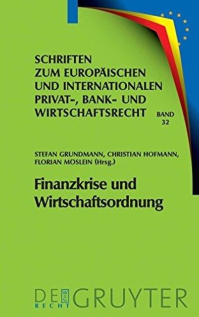 Finanzkrise und Wirtschaftsordnung, Hardback Book