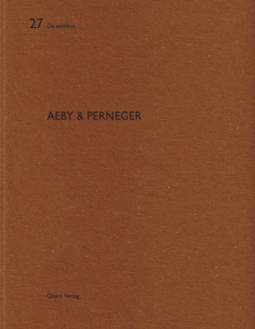 Aeby & Perneger : De Aedibus 27, Paperback / softback Book