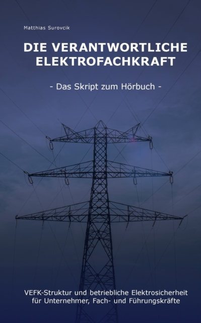 Die Verantwortliche Elektrofachkraft : VEFK-Struktur und Betriebliche Elektrosicherheit fur Unternehmer, Fach- und Fuhrungskrafte, Paperback / softback Book
