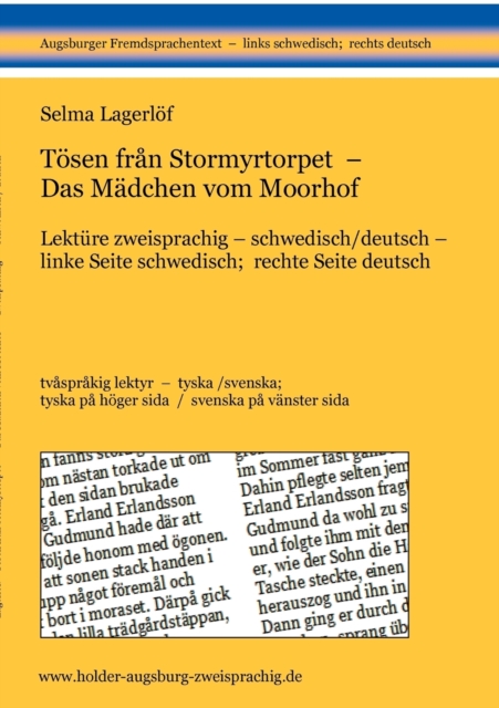 Toesen fran Stormyrtorpet - Das Madchen vom Moorhof : Lekture zweisprachig, schwedisch/deutsch, Paperback / softback Book