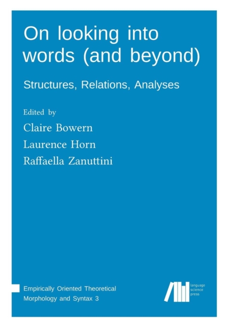 On Looking Into Words (and Beyond), Paperback / softback Book