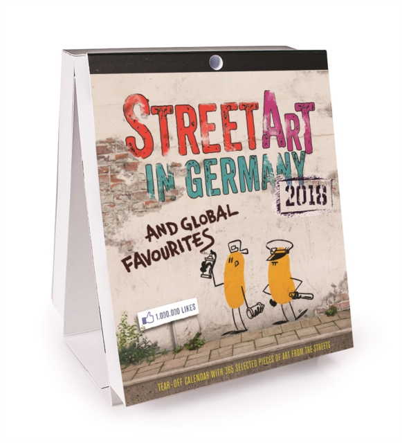 Streetart Calendar 2018, Calendar Book