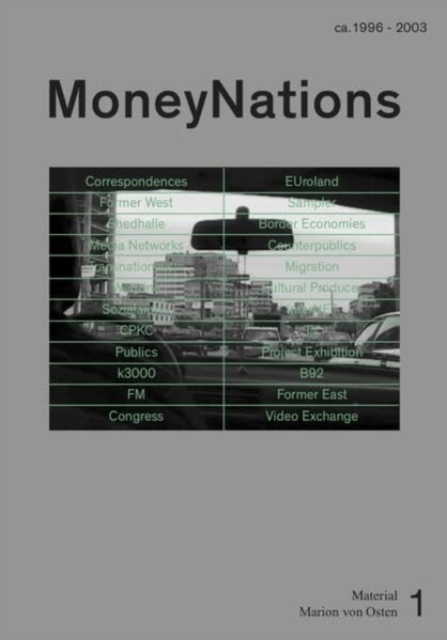 Material Marion von Osten 1: MoneyNations, Paperback / softback Book