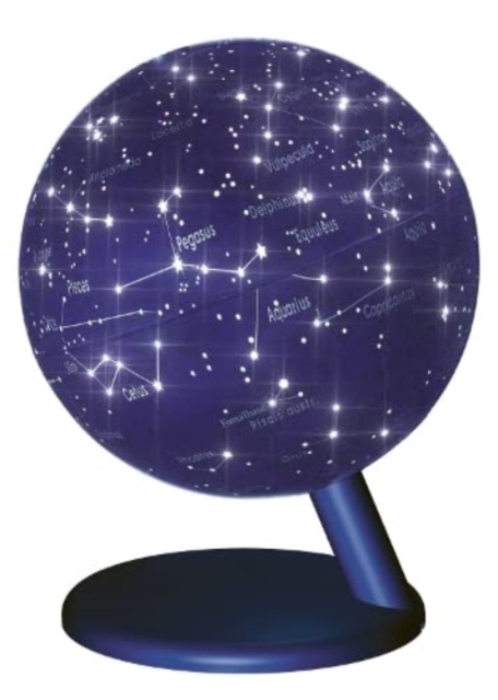 Stars Illuminated Globe 15cm : Celestial Globe by Stellanova with USB port, Globe Book
