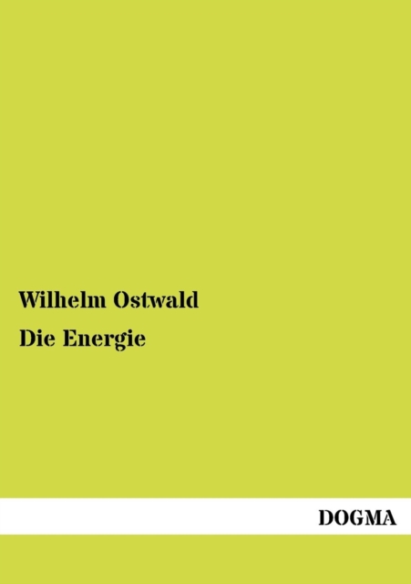 Die Energie, Paperback / softback Book
