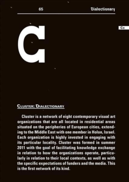 Cluster - Dialectionary, Paperback / softback Book