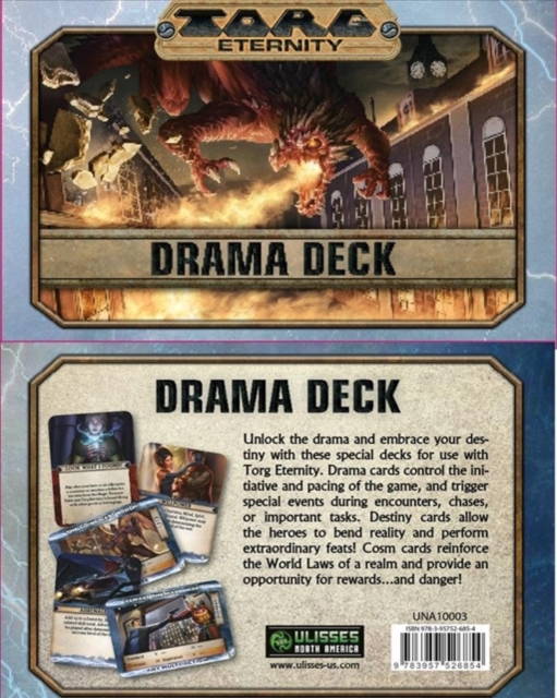 Torg Eternity - Drama Deck, Game Book