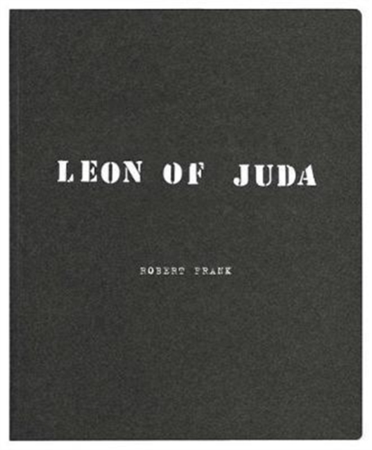 Robert Frank: Leon of Juda, Paperback / softback Book