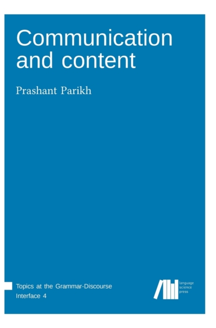 COMMUNICATION AND CONTENT, Hardback Book