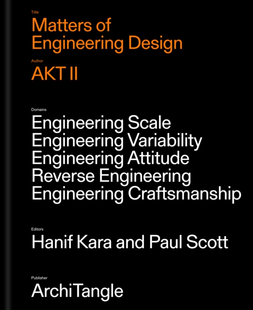 Matters of Engineering Design : AKT II, Hardback Book