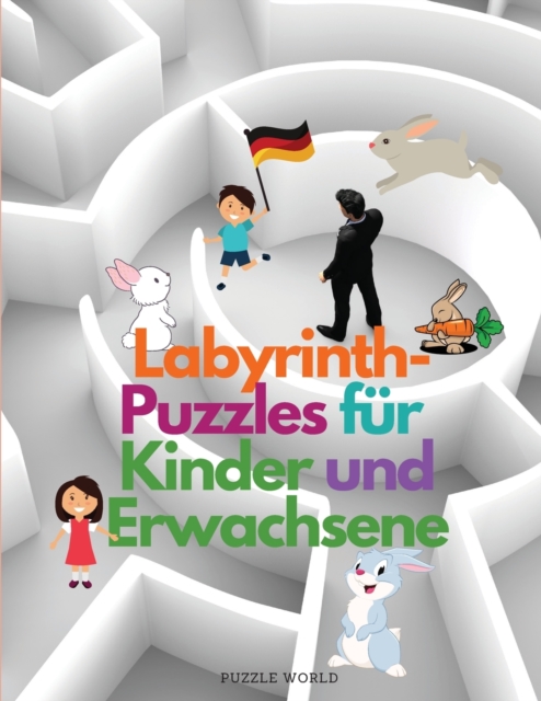 Labyrinth-Puzzles fur Kinder und Erwachsene, Paperback / softback Book