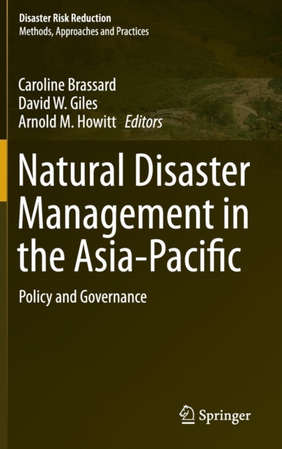 Natural Disaster Management in the Asia-Pacific : Policy and Governance, Hardback Book