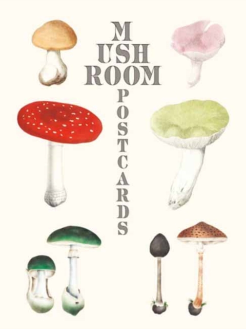 Mushroom Postcards, Hardback Book
