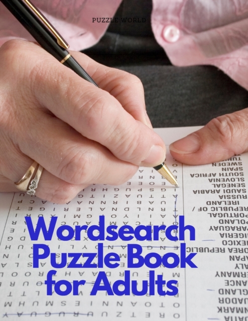 Wordsearch Puzzle Book for Adults, Paperback / softback Book