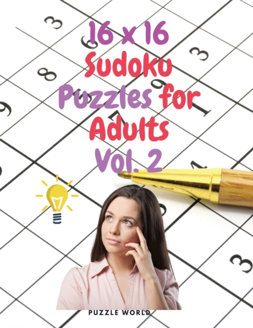 16 x 16 Sudoku Puzzles for Adults Vol. 2, Paperback / softback Book