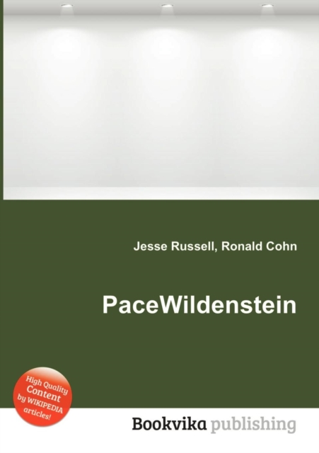 Pacewildenstein, Paperback / softback Book