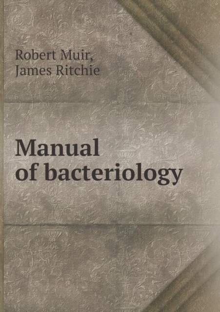 Manual of Bacteriology, Paperback / softback Book