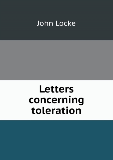Letters Concerning Toleration, Paperback / softback Book