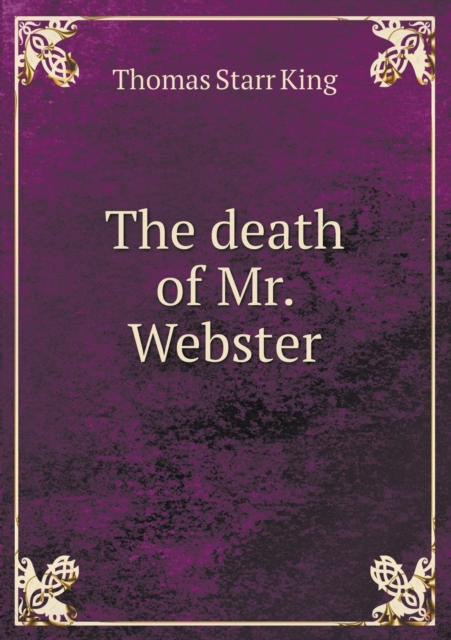 The Death of Mr. Webster, Paperback / softback Book