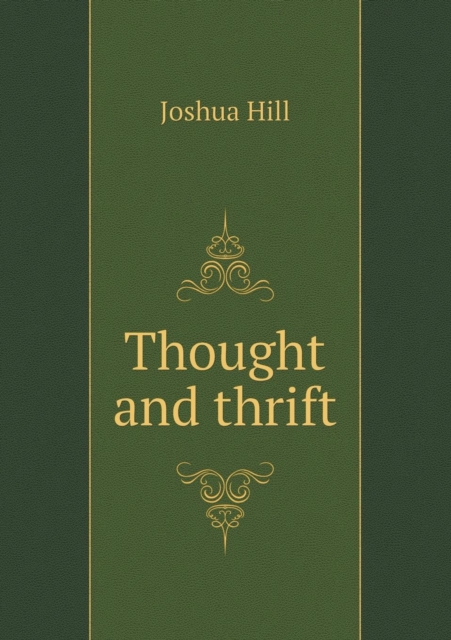 Thought and thrift, Paperback / softback Book